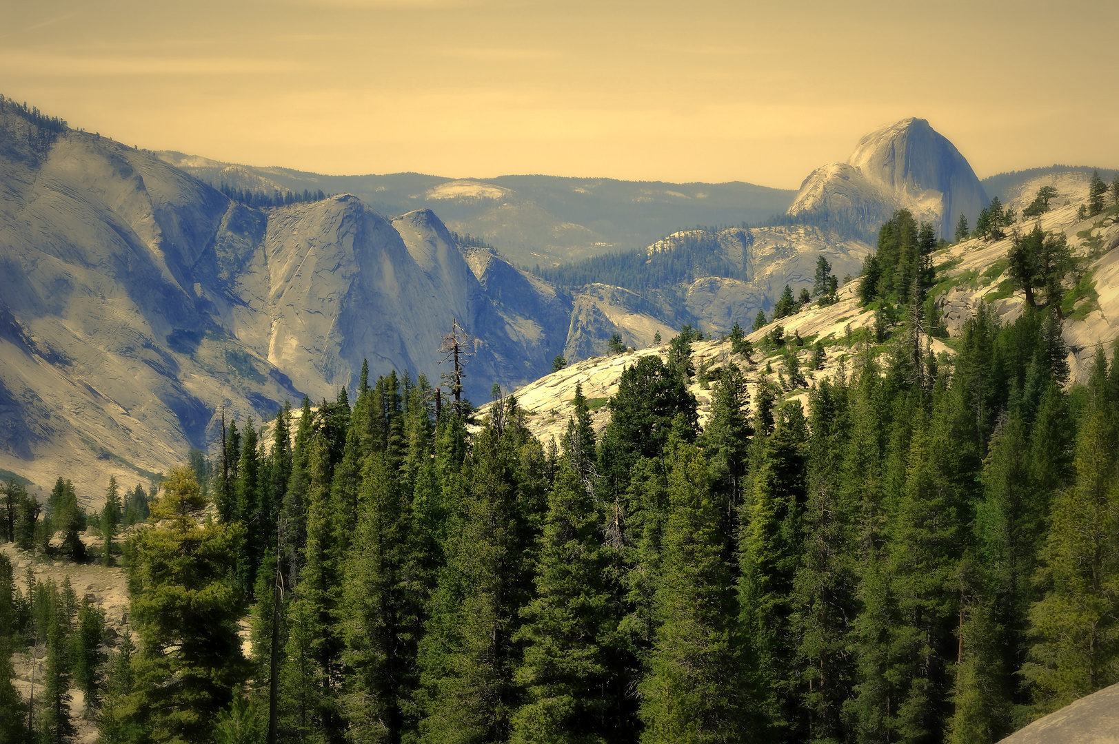 "Half Dome" im Yosemite-Nationalpark Californien