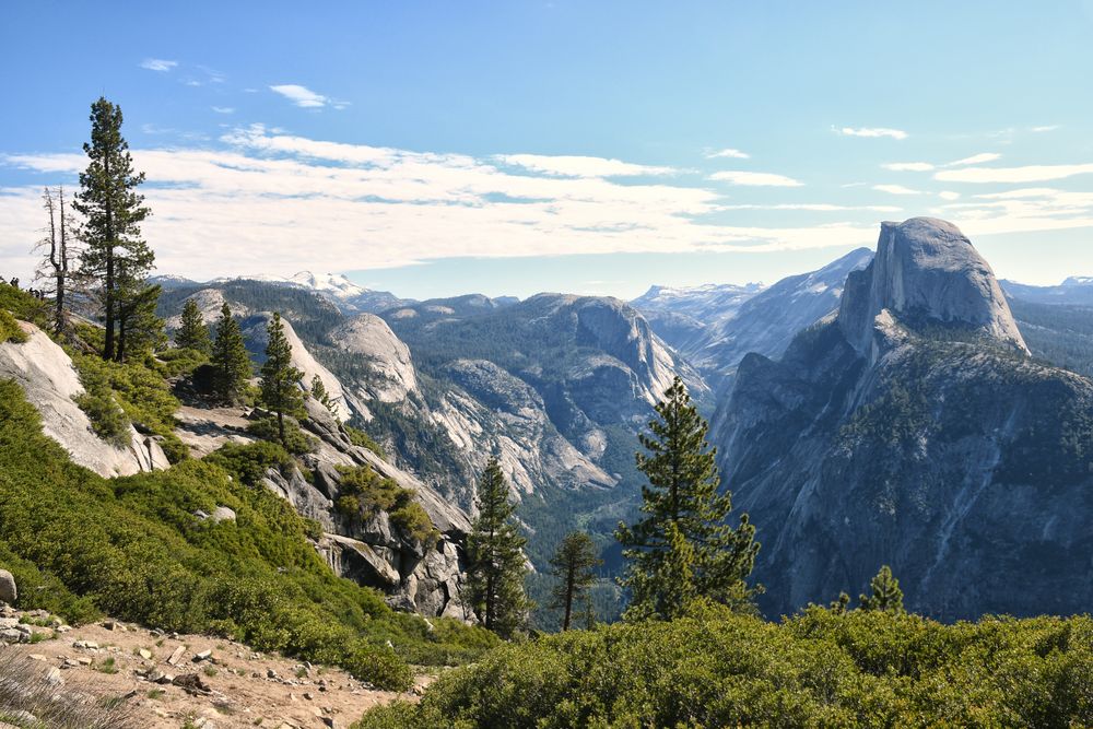 half dome pano 2