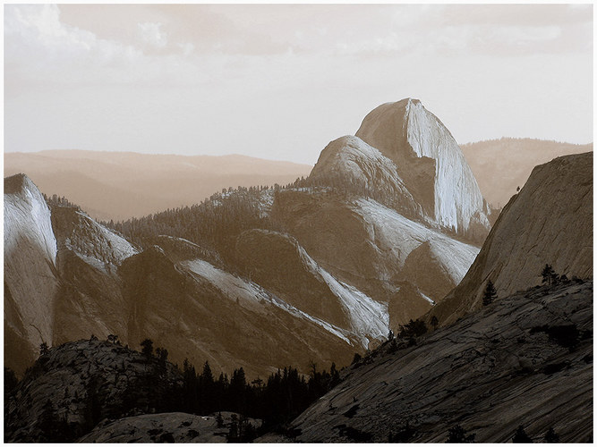 Half Dome Rückseite