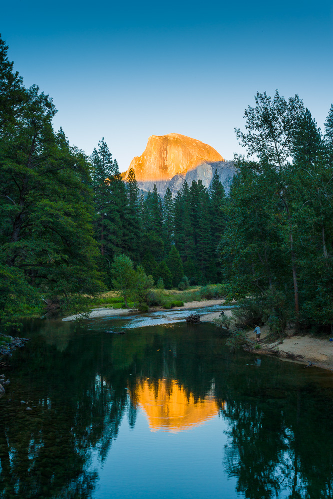 Half Dome Sundown