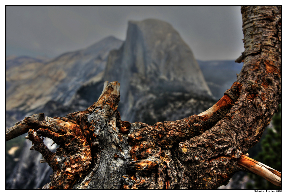 Half Dome view from Glacier Point (Yosemite National Park)