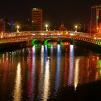Half Penny Bridge in Dublin/Irland