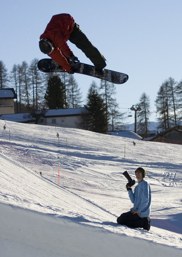 halfpipe shooting