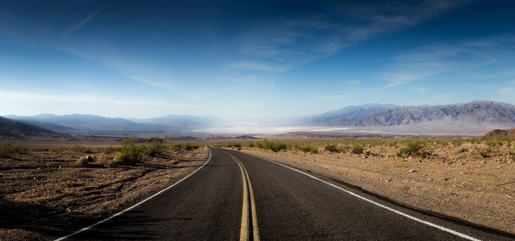 Halfway Along our Life's Path - Roads IV  (Pano)