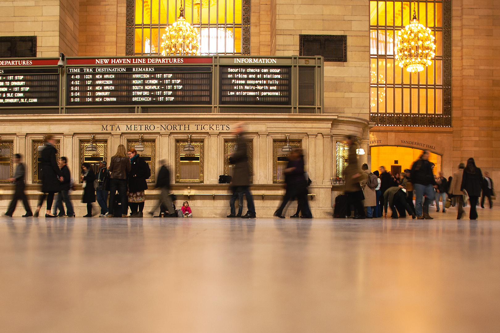 Halle der Grand Central Station in New York City, USA