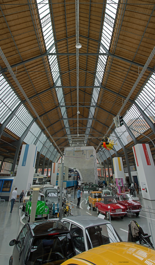 Halle I des Verkehrszentrums des Deutschen Museums