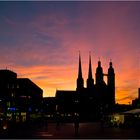 Halle Marktplatz - nach dem Viertelpoet-Benefizkonzert