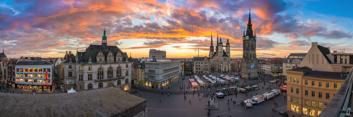 Halle-Saale Breitbild