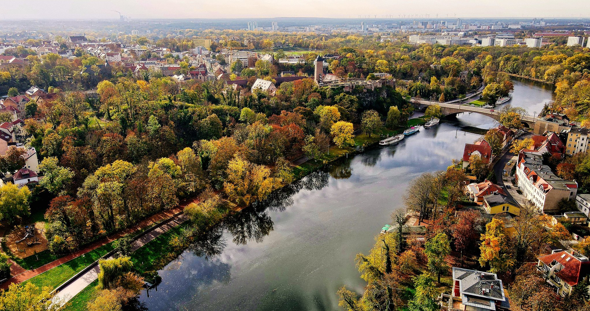 Halle/ Saale Foto & Bild world, natur, herbst Bilder auf