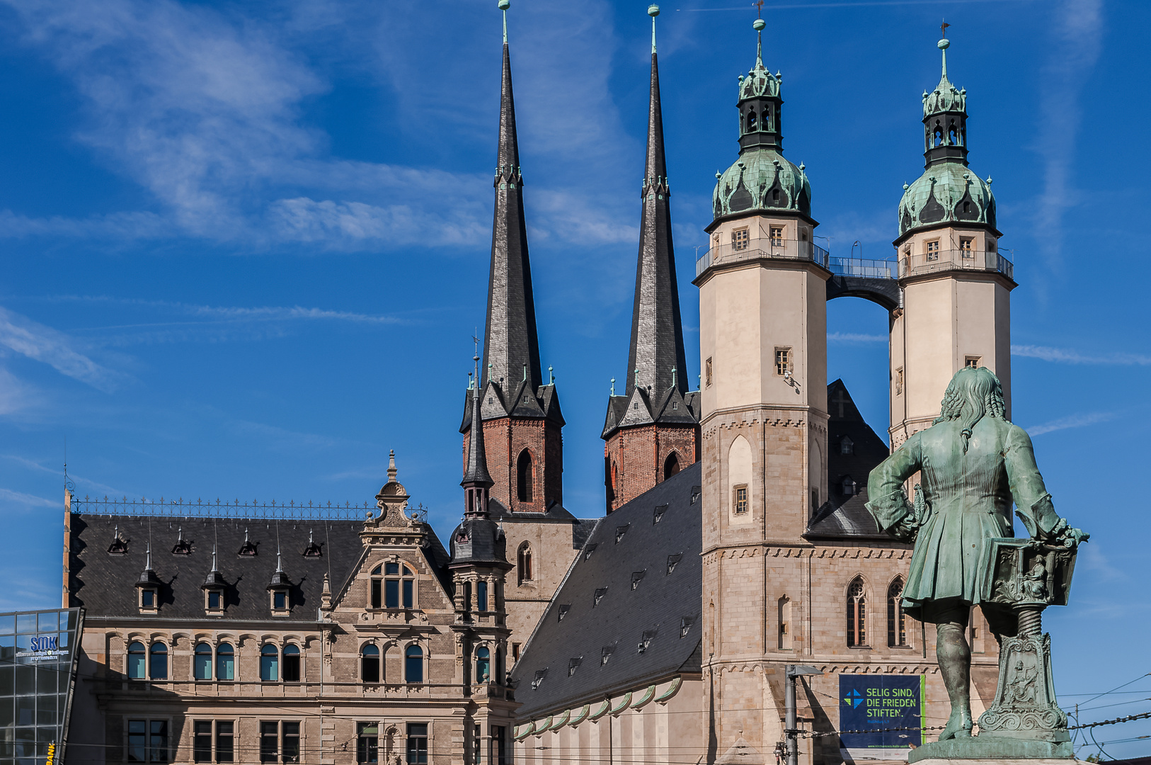 Halle-Saale Stadtpanorama 