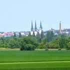 Halle und seine fünf Türme