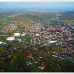 Halle Westfalen von oben