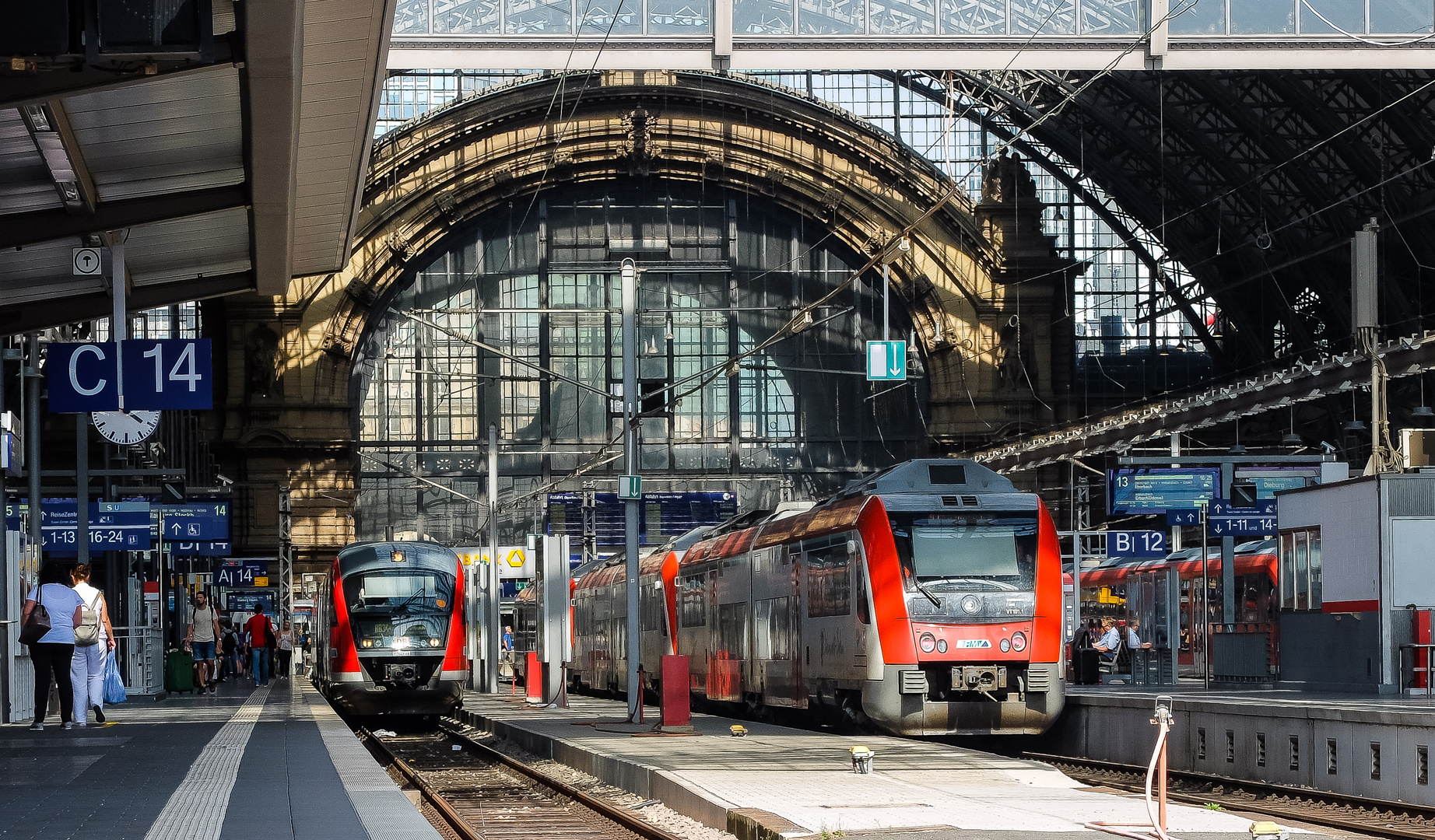 Hallen-Einblick