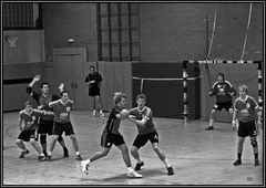 Hallenhandball.