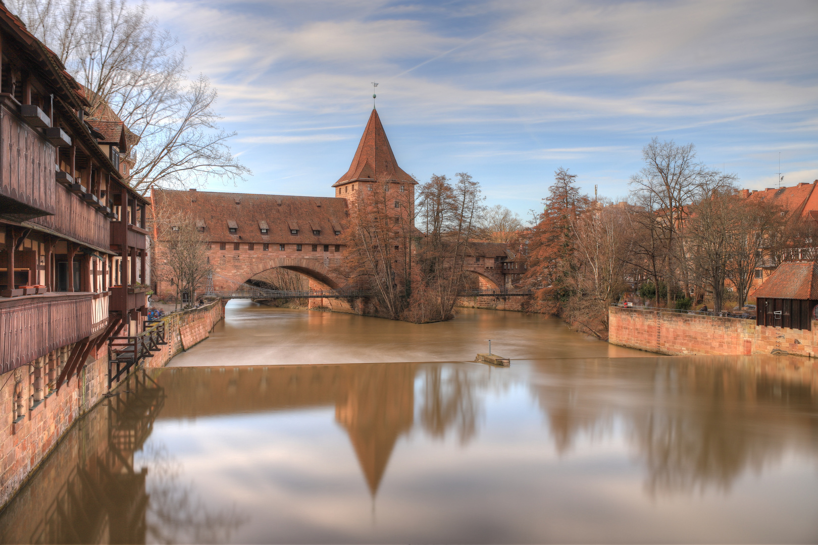 Hallertorbrücke  Nürnberg 