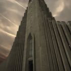 Hallgrímskirkja. Die höchste Kirche in Reykjavik, Island.