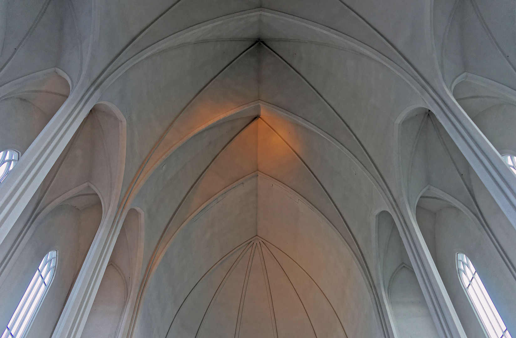 Hallgrimskirkja - Gotisches Gewölbe