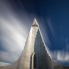 Hallgrimskirkja Langzeitbelichtung