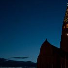 Hallgrimskirkja und Mond