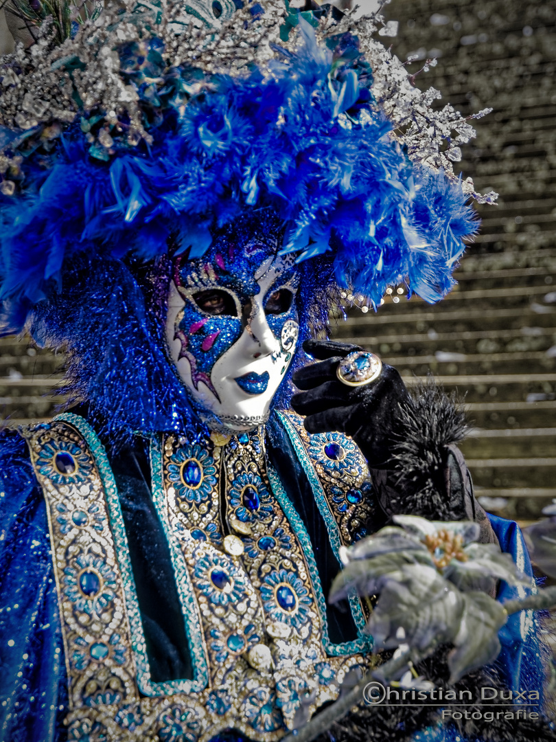 Hallia Venezia - Maske in Blau