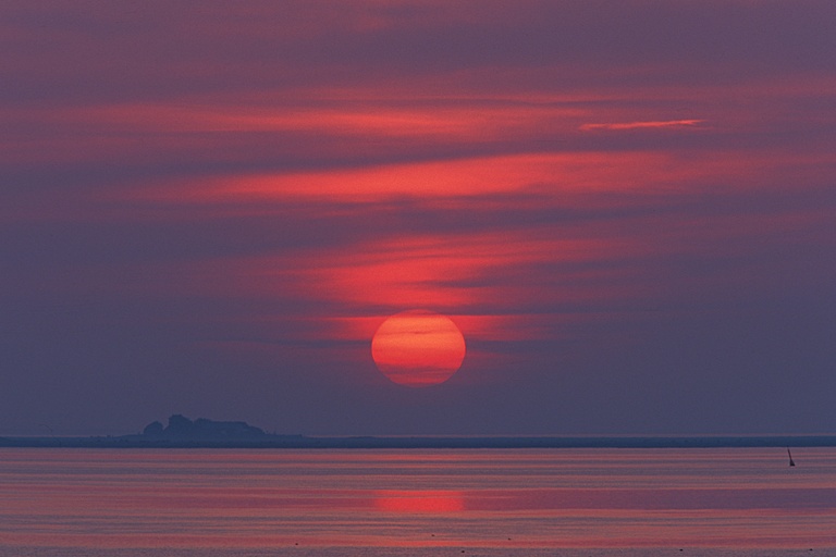 Hallig Gröde - Sonnenuntergang 2