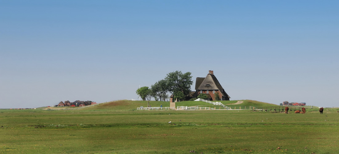 Hallig Hooge - Kirchwarft