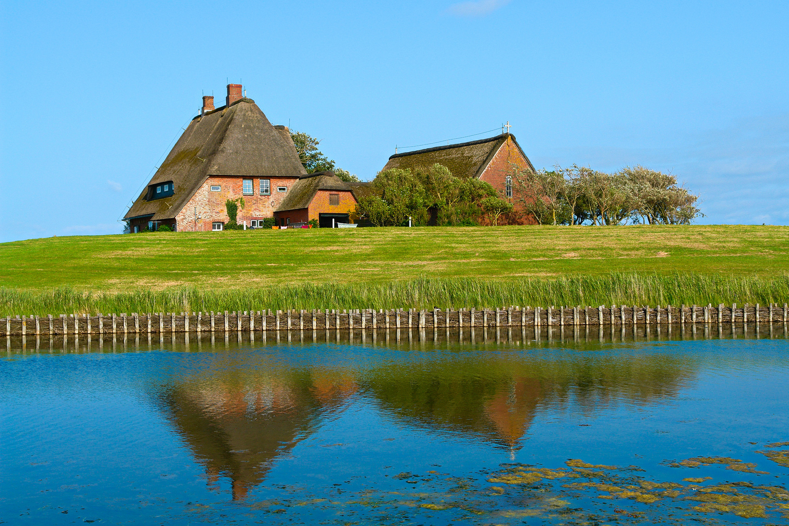 Hallig Hooge / Kirchwarft Nr. 2