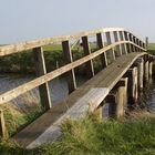 Hallig Hooge - Stock über Einen Priel - Nähe der Kirchwarft