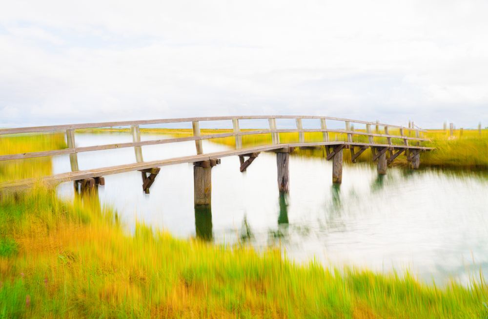 Hallig Hooge_Kirchwarft Brücke