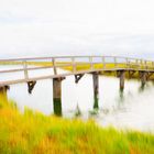 Hallig Hooge_Kirchwarft Brücke