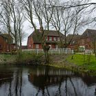 Hallig in der Nordsee