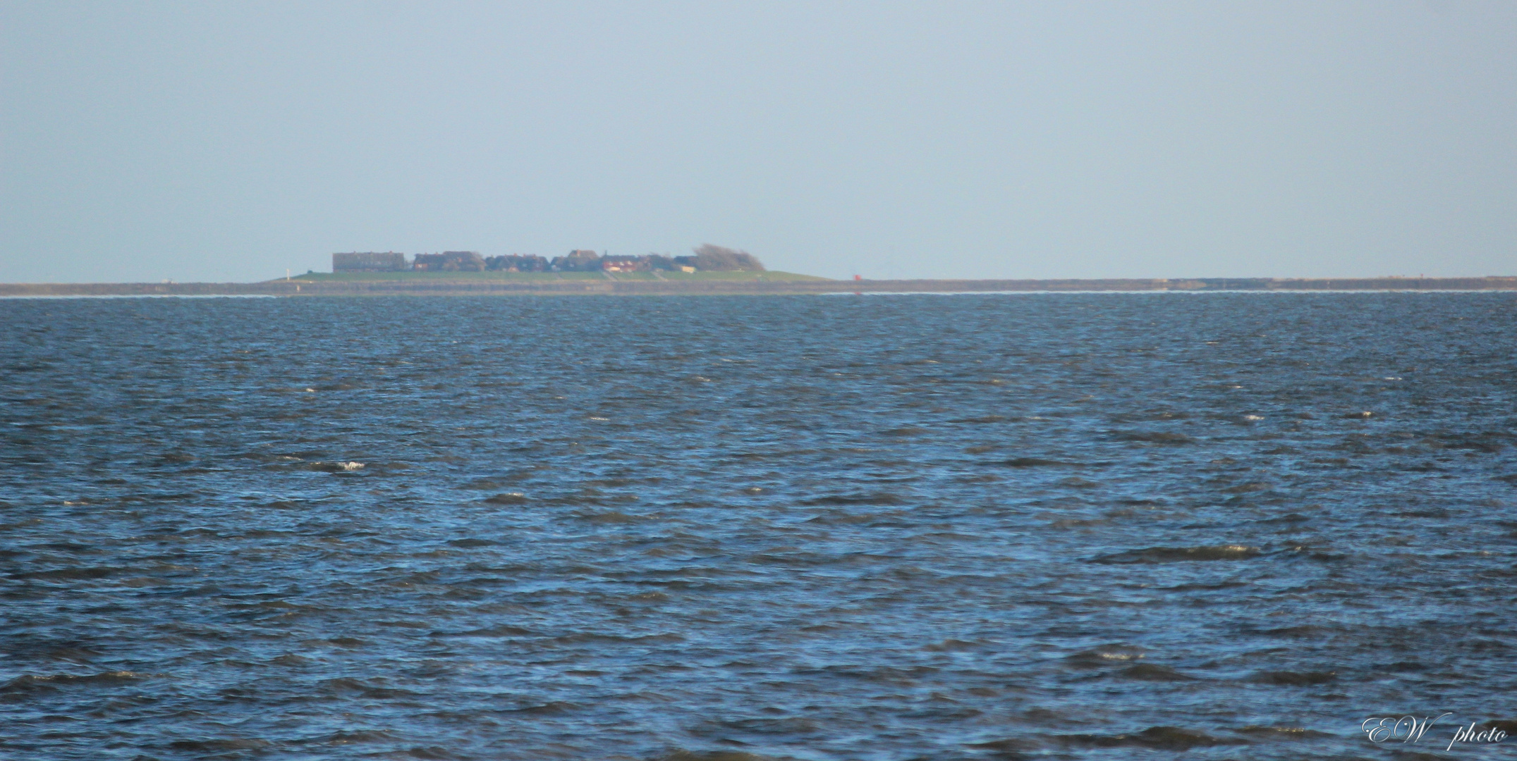 Hallig Oland zur "Blauen Stunde"...