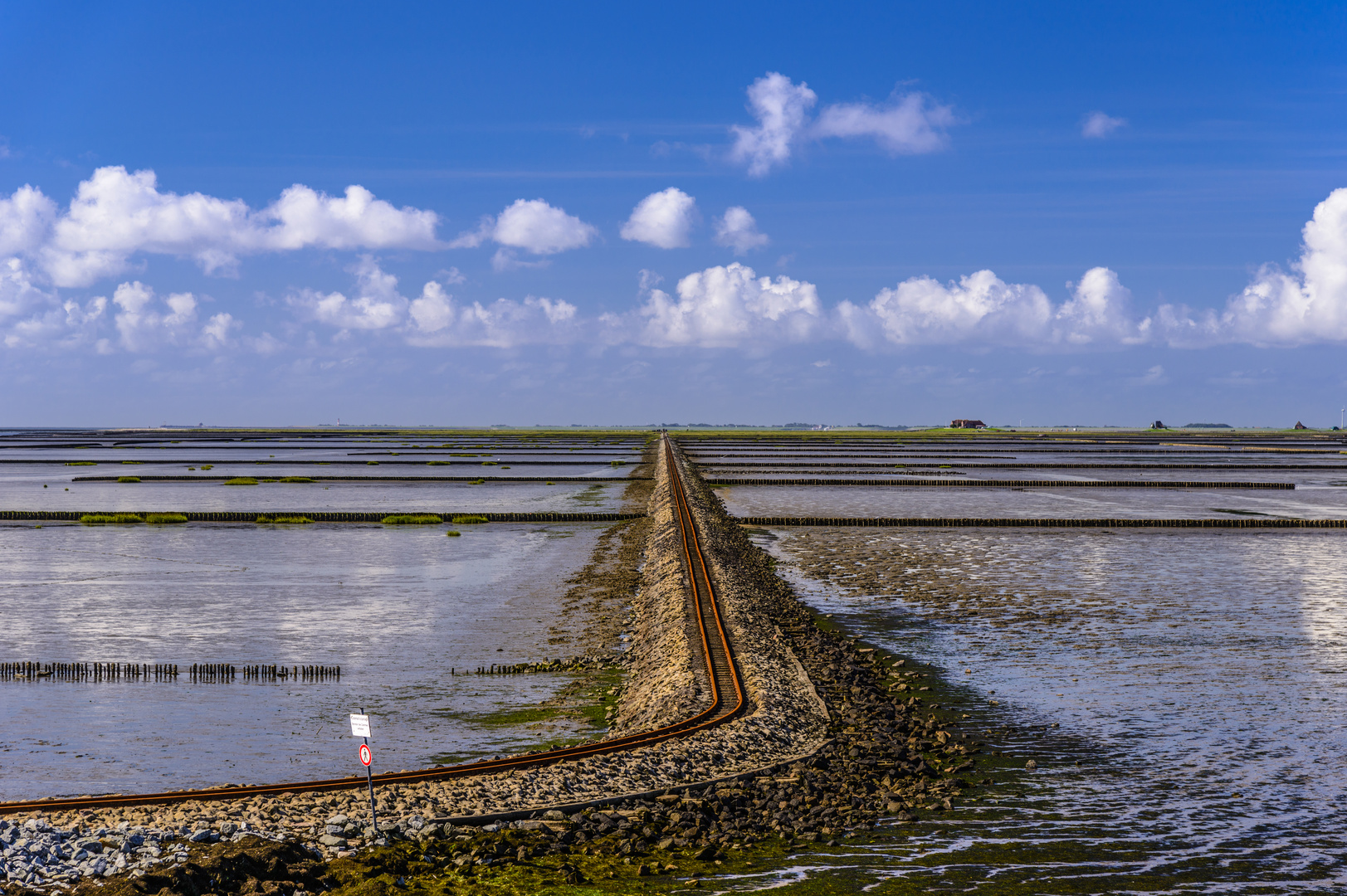 Halligbahn, Wattenmeer, Nordfriesland