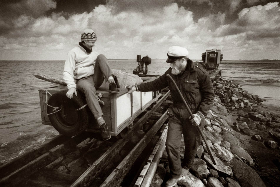 Halligen Bahn - klassische Fotografie