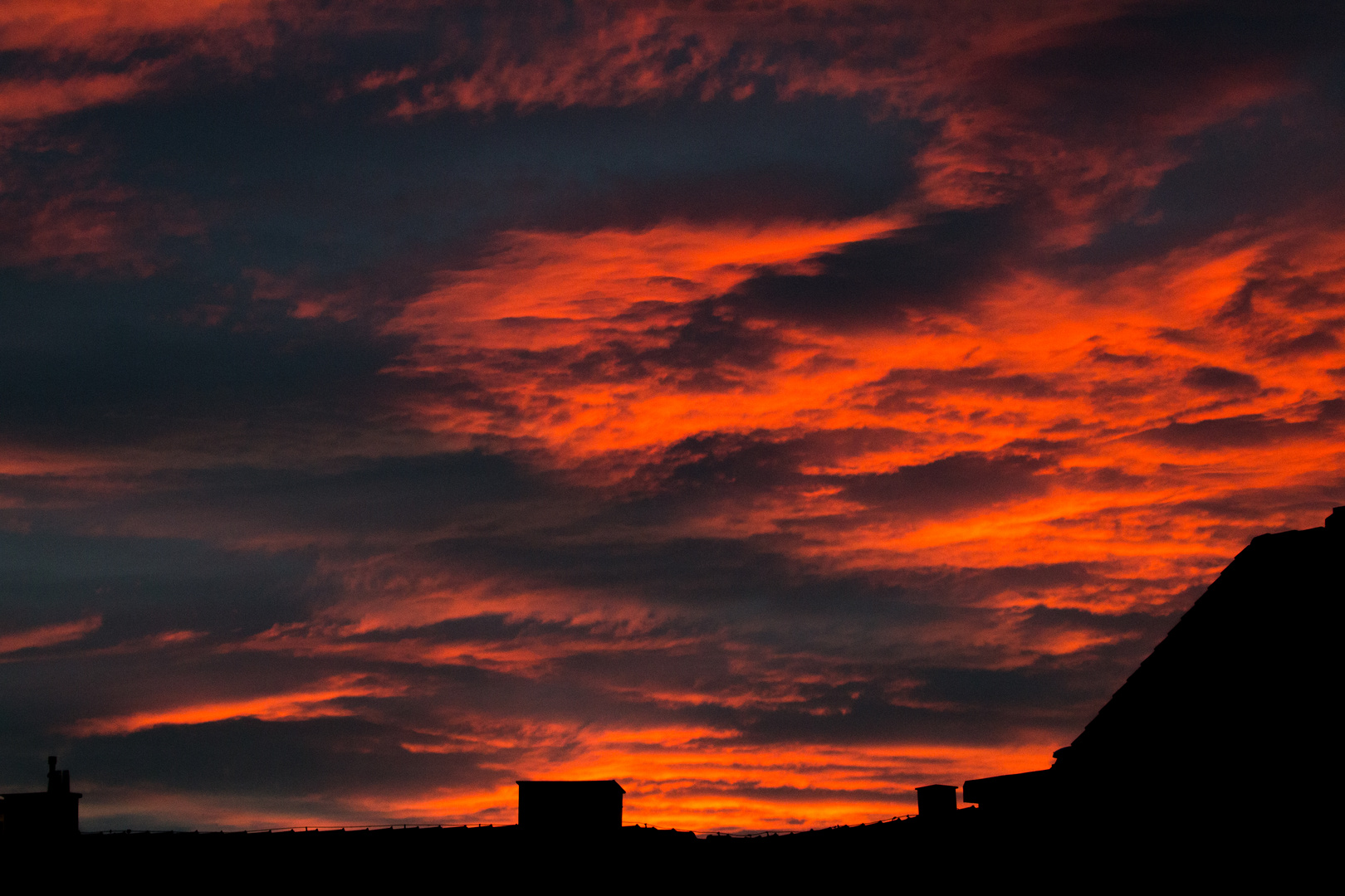 Halloween Himmel über München