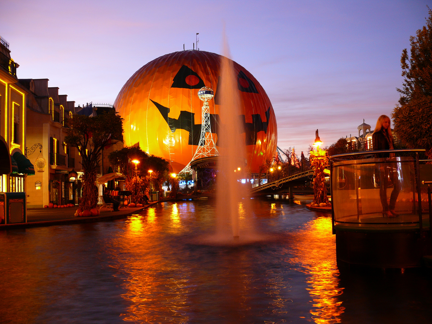 Halloween im EuropaPark Foto & Bild architektur, motive Bilder auf