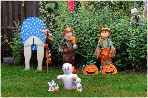 Halloween im Nachbargarten