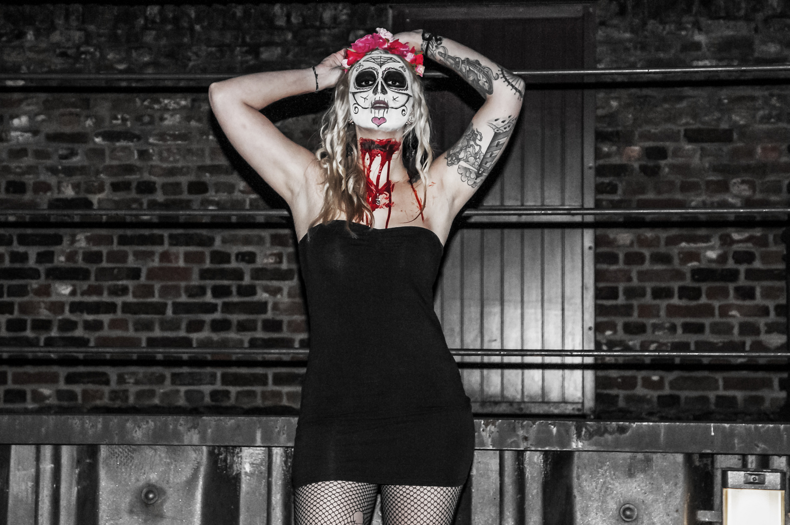 Halloween- La Catrina Shooting mit Nina