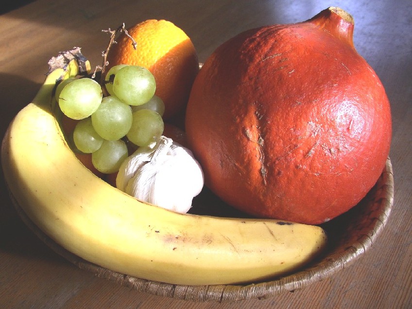 Halloween und die Zeit köstlicher Kürbiscremesuppen werfen ihre Schatten voraus