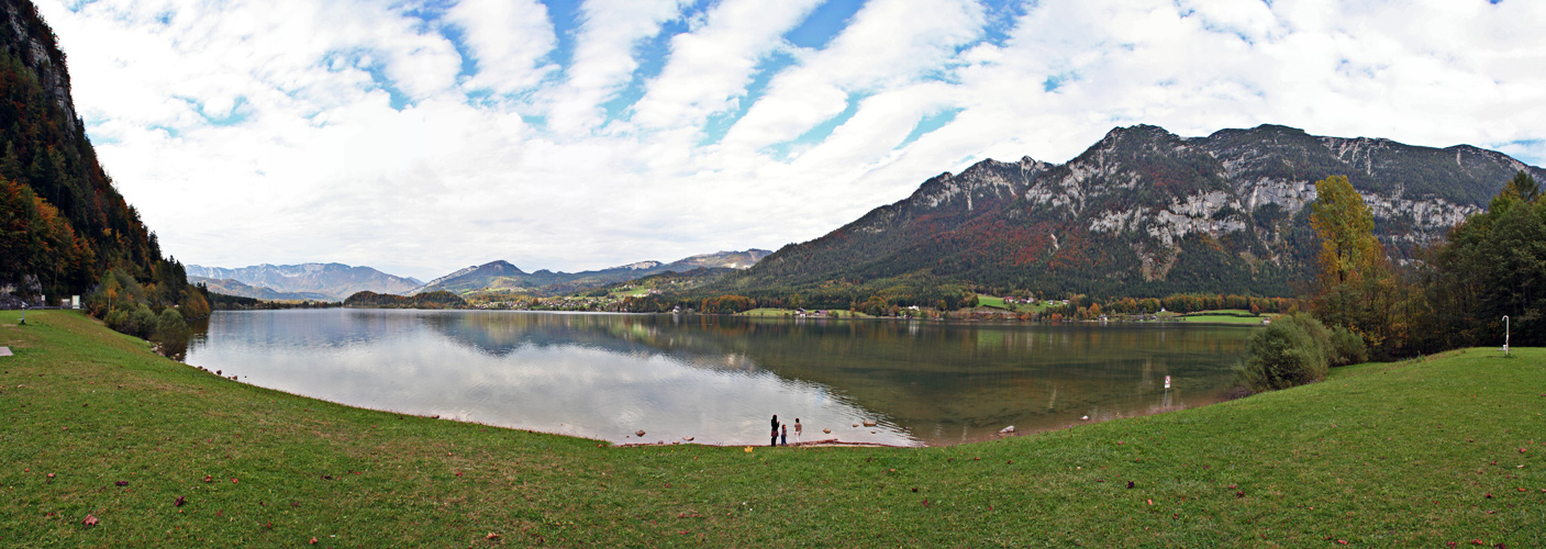 Hallstätter See, Blickrichtung Steeg