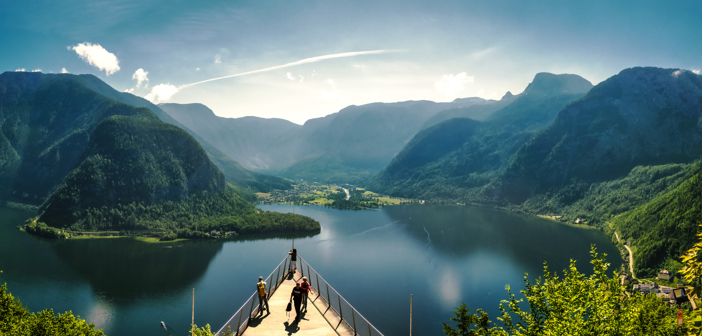 Hallstätter See - der Blick mit dem Skywalk