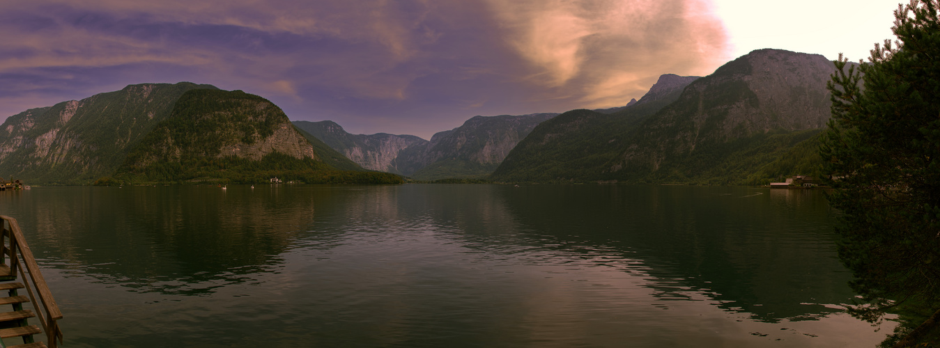 Hallstätter See Panorama