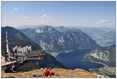 Hallstätter See und die 5 fingers