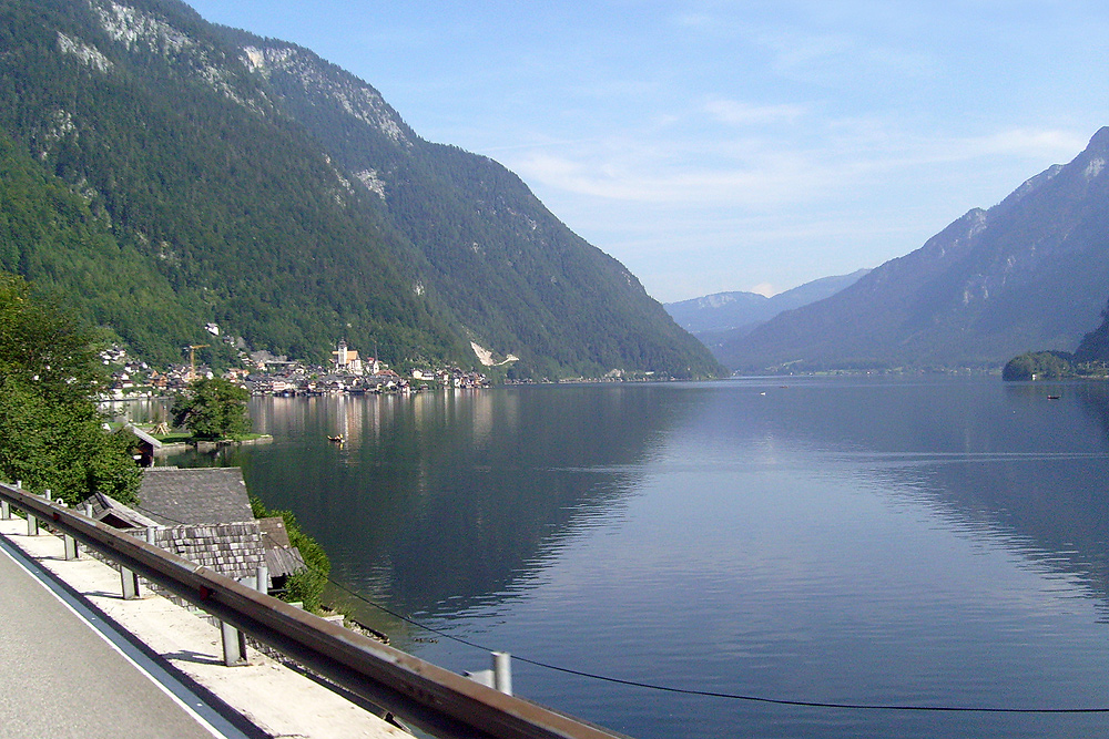 Hallstättersee mit Hallstatt