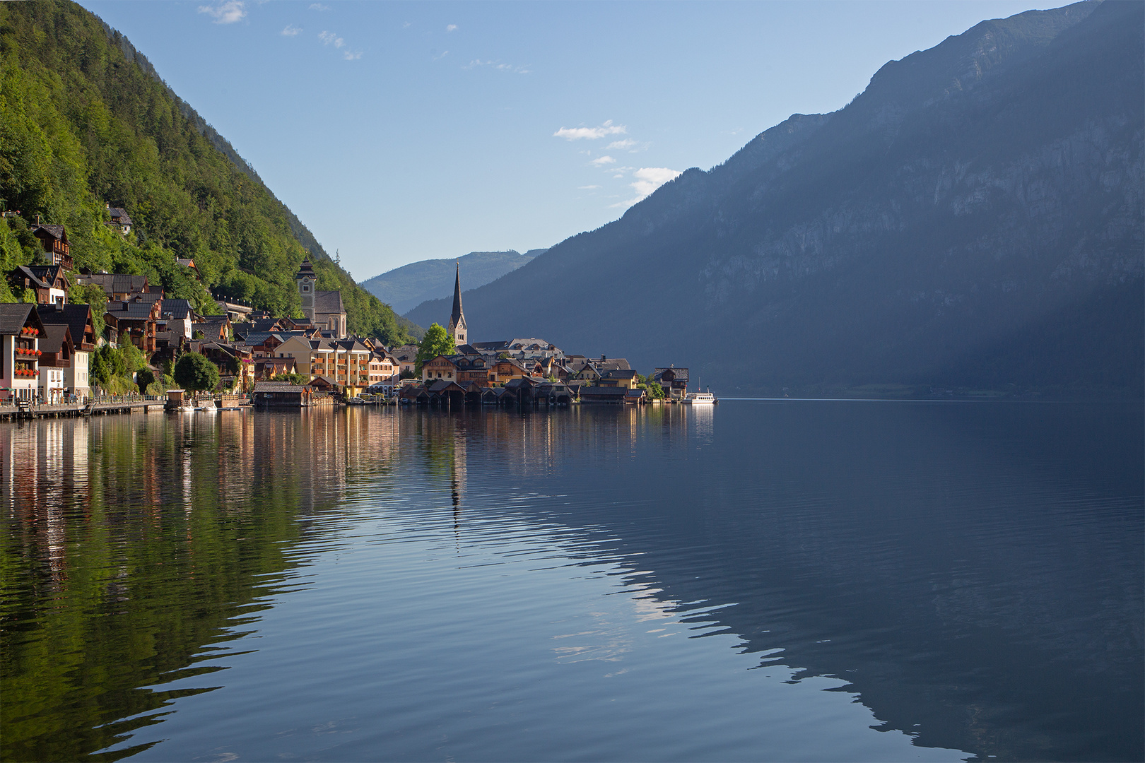 Hallstatt am Morgen 