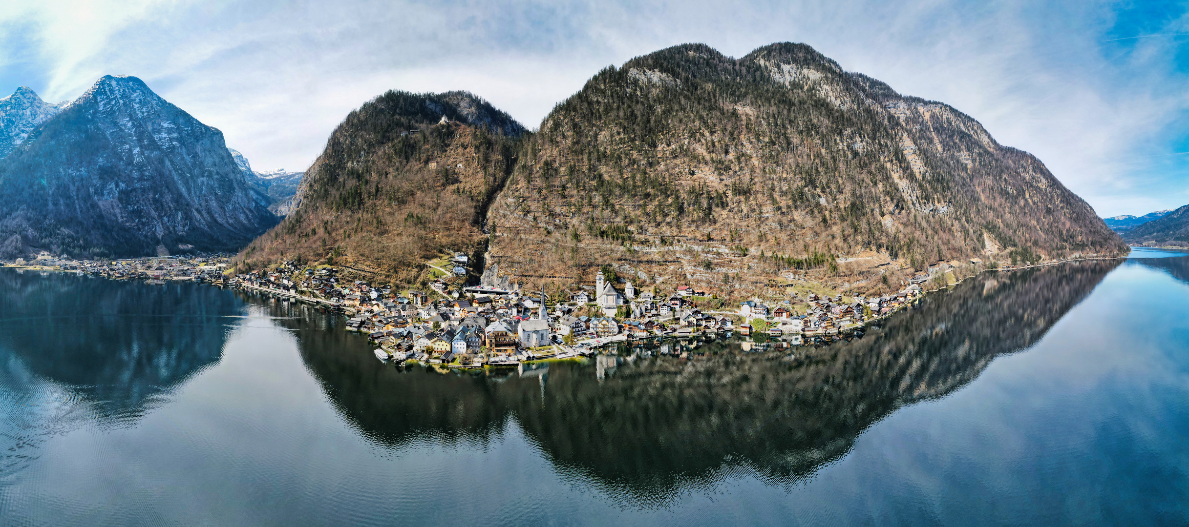 Hallstatt aus der Luft