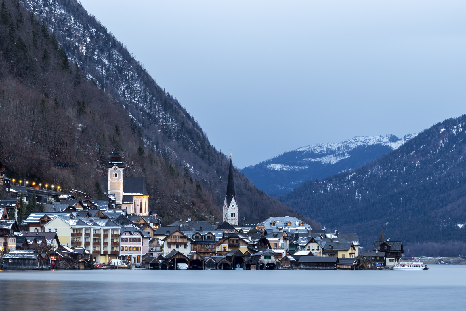 Hallstatt im Dezember