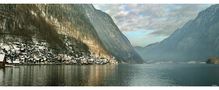 Hallstatt im goldenen Licht von Agapy