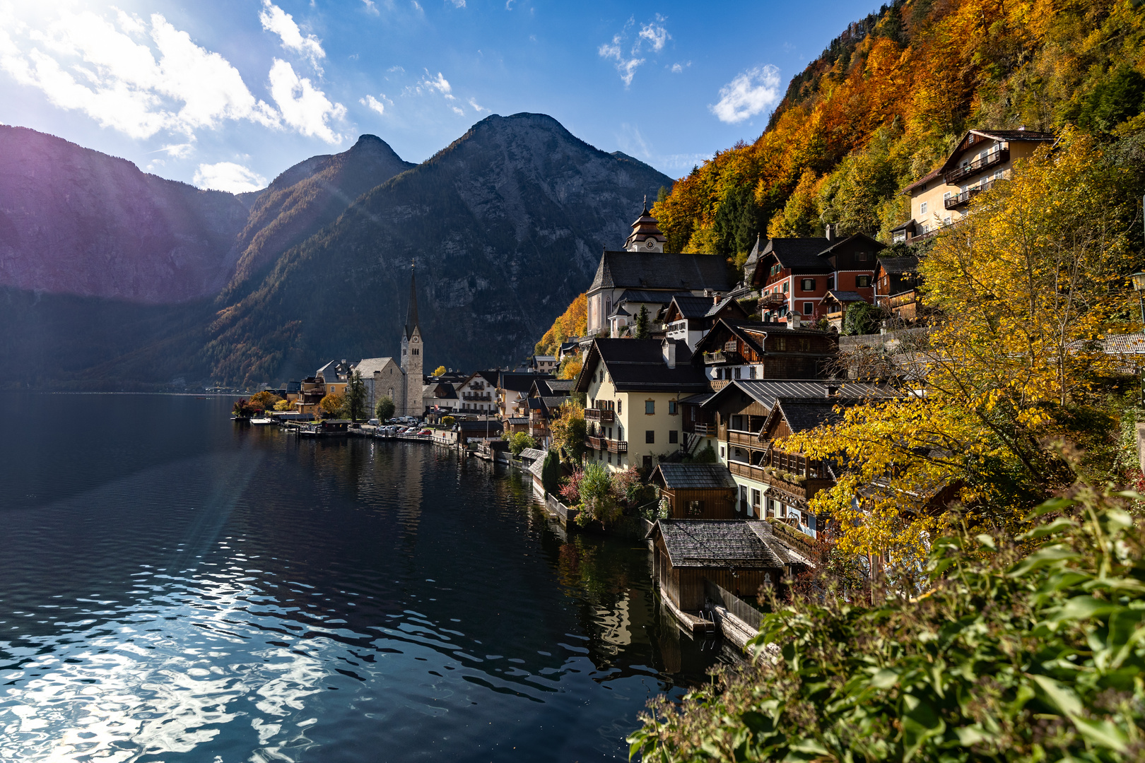 Hallstatt im Herbst