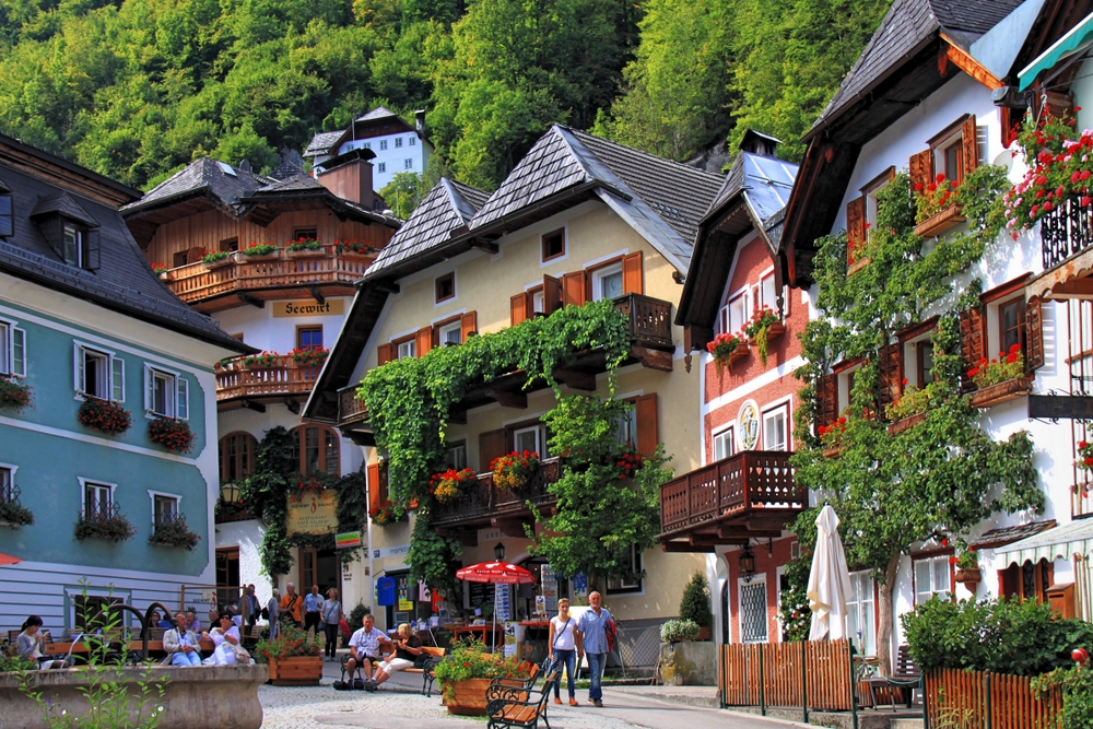 Hallstatt - Marktplatz (1) Foto &amp; Bild | europe, Österreich, salzkammergut Bilder auf fotocommunity